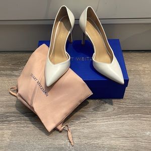 Brand New Stuart Weitzman Avenue 95 Pump White Size 7